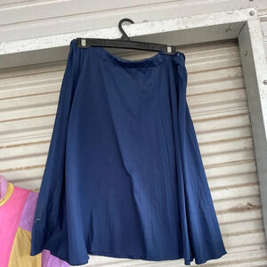 Vintage 90s blue broom skirt size 16​